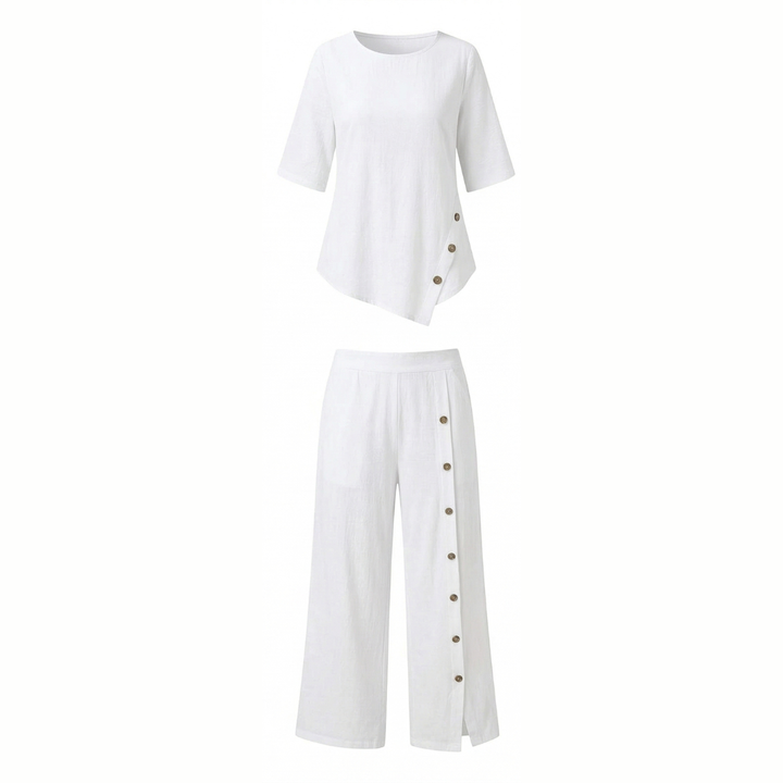 Elivara™ – Asymmetric Two Piece Set