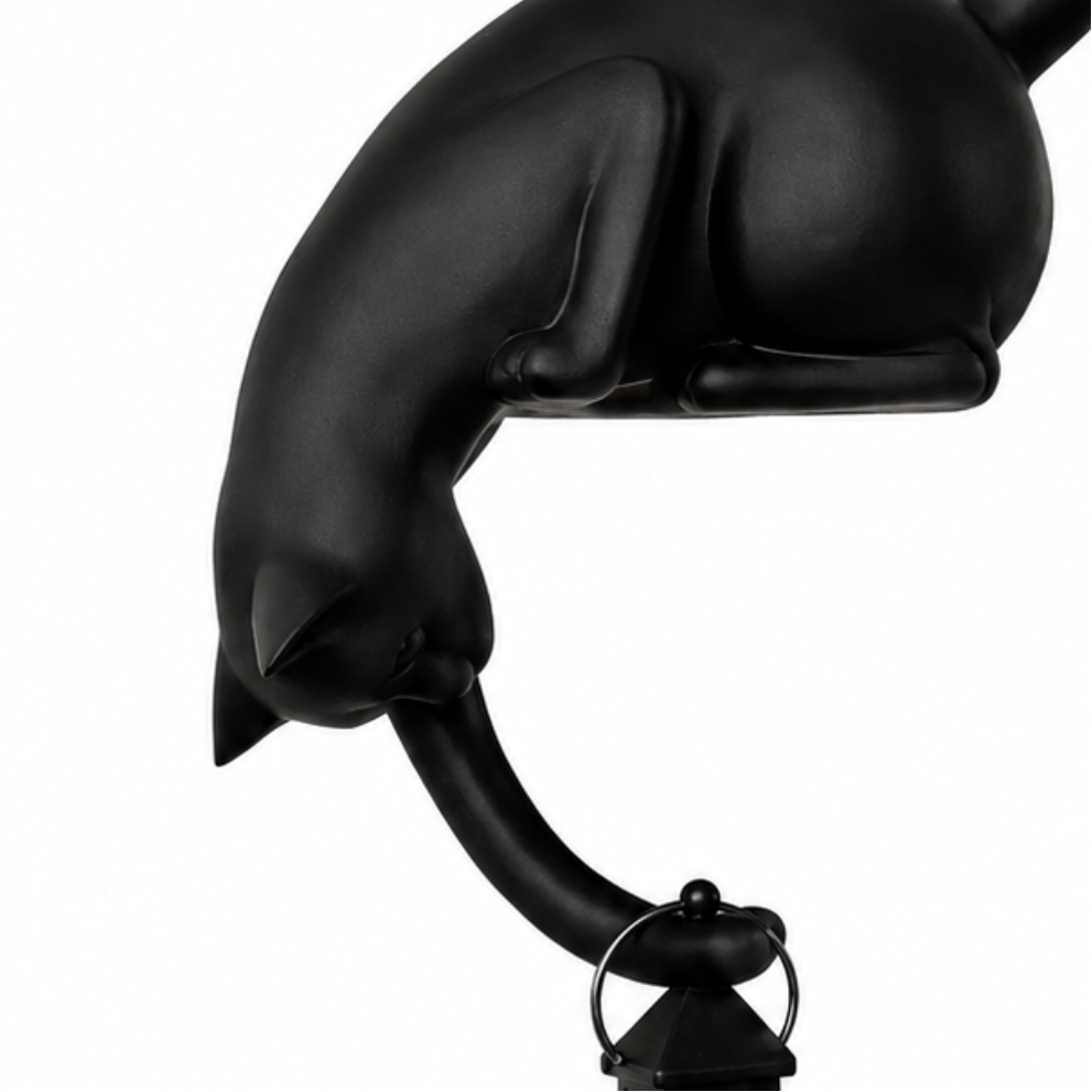 Ledgekit – The Shelf-Edge Cat Lantern That Keeps You Company 2pcs ( 1 Black + 1 White)