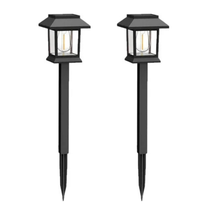 Lumeria™ – Vintage Solar Pathway Lanterns (2-pack)