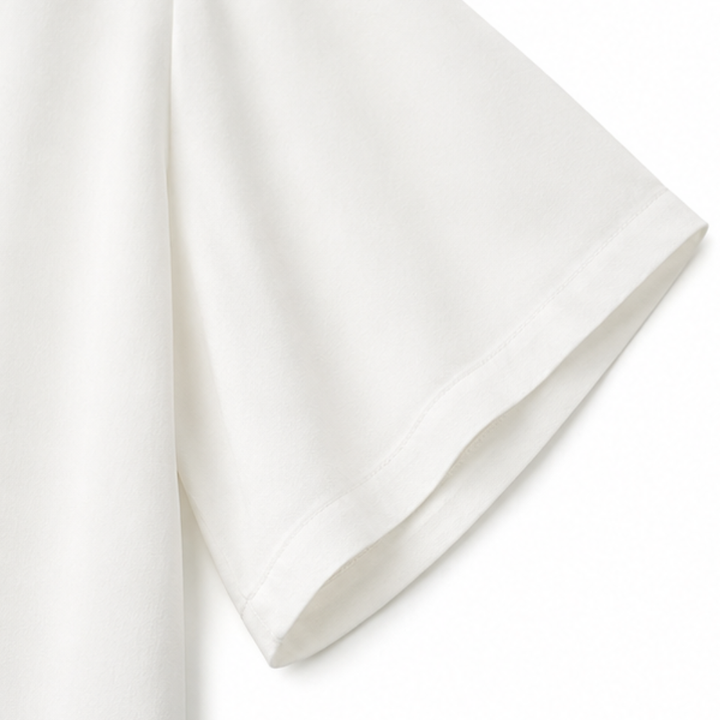 Restedge – The Ruffle Blouse That Skims, Never Clings