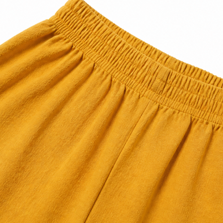 Poisematch – Stand-Collar Top And Wide-Leg Pants Set
