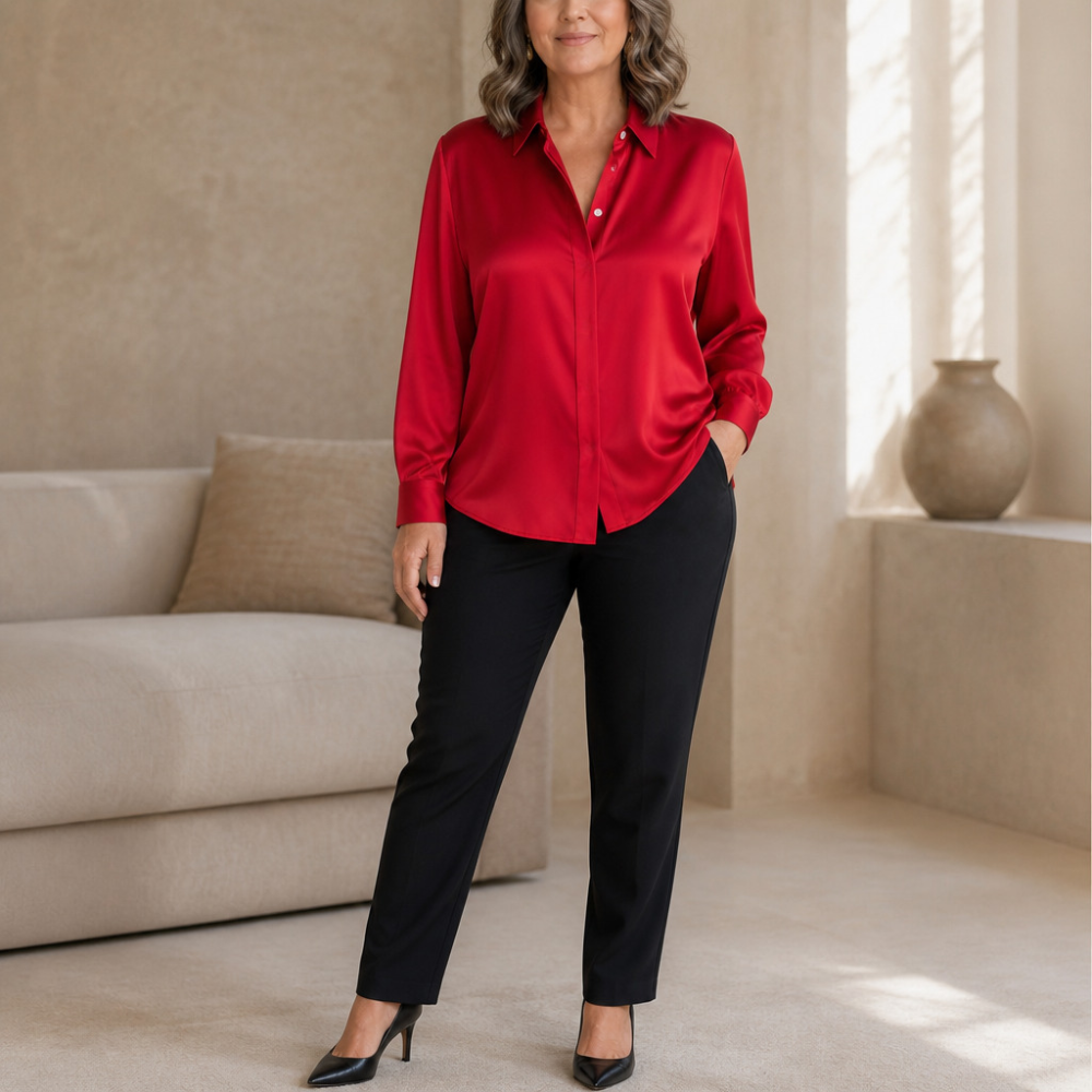 Satinelle – Long-Sleeve Shirt