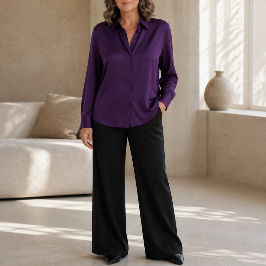Satinelle – Long-Sleeve Shirt