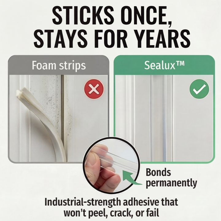 Sealux™ Draft Stopping Door and Window Seal (16.4FT)