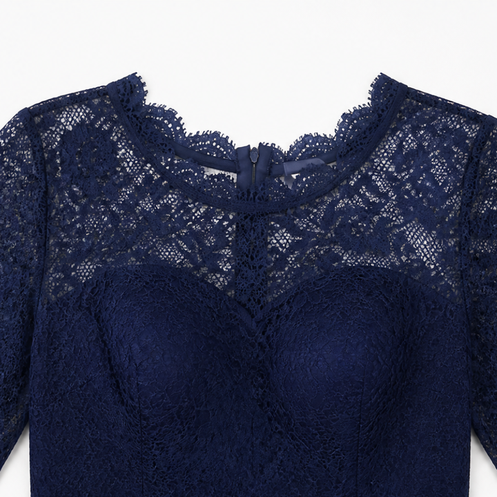 Composure – The Lace Maxi That Falls Into One Long Line
