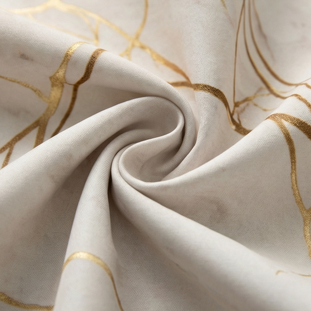 Marblara™ – Waterproof Gold Marble Tablecloth