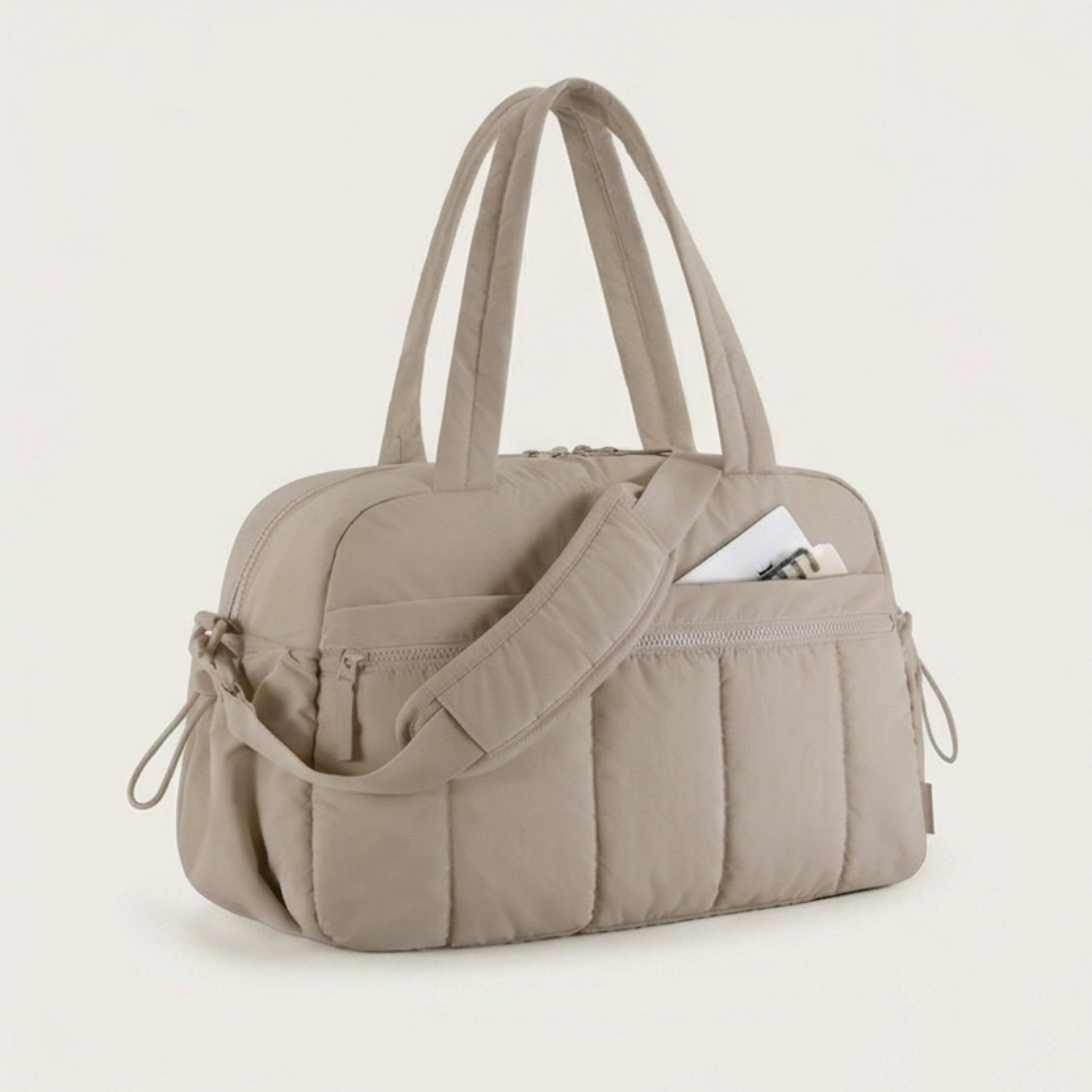 Cloudara™ — Lightweight Quilted Carry All Tote
