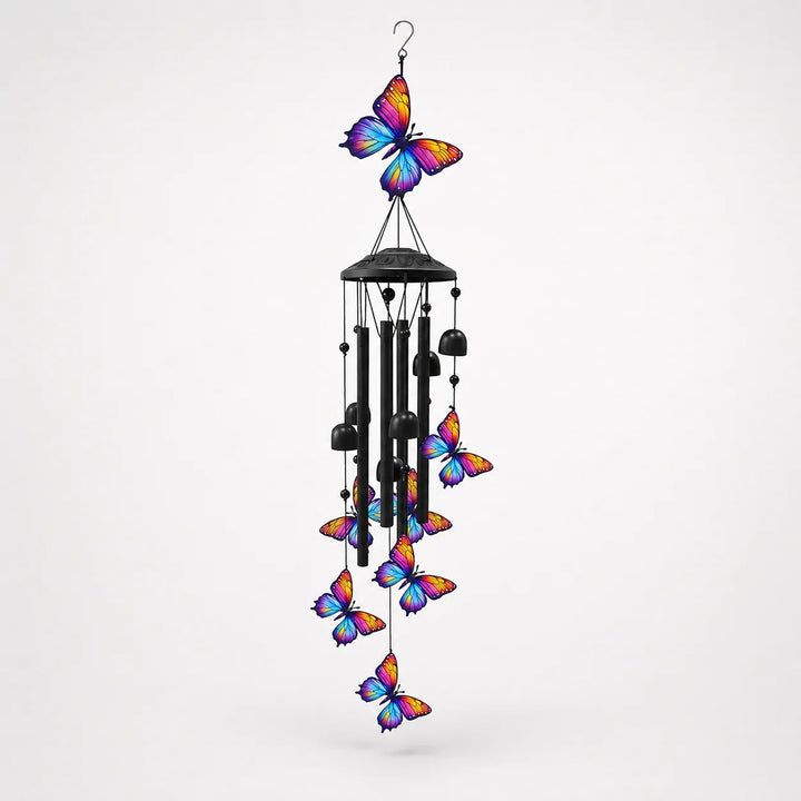 Birdsong – Rainbow Hummingbird Wind Chime for Garden, Patio & Porch
