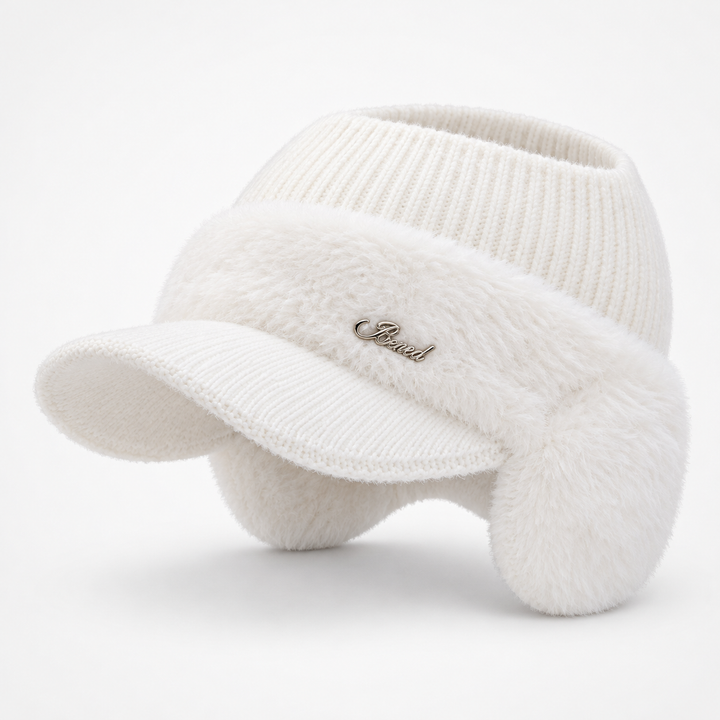 Warmelle – Open-Crown Knitted Ponytail Beanie