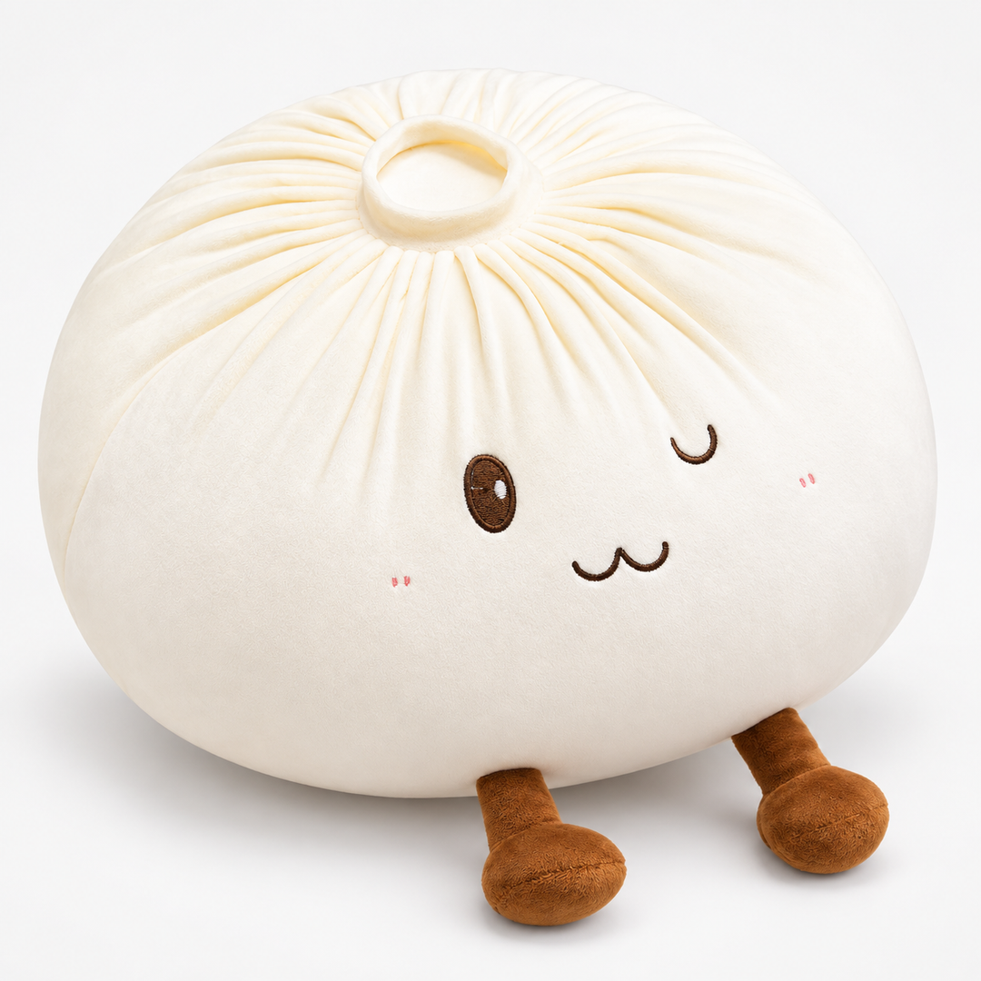 Baozi – Bao Bun-Shaped Plush Pillow