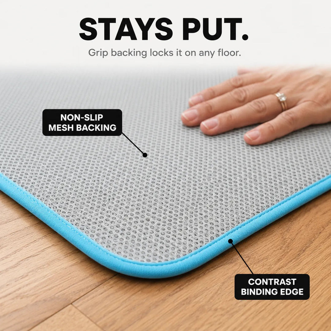 Coolo – Self-Cooling Pet Mat, Ice Silk-like Dog Cooling Pad, No-Freezer Cooling Mat for Dogs