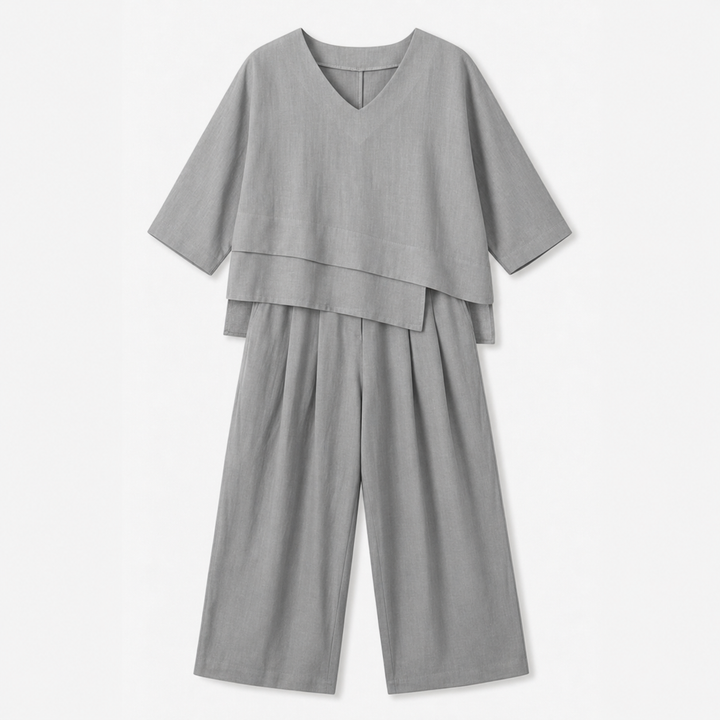 Lunavia™ – Asymmetric Two-Piece Set
