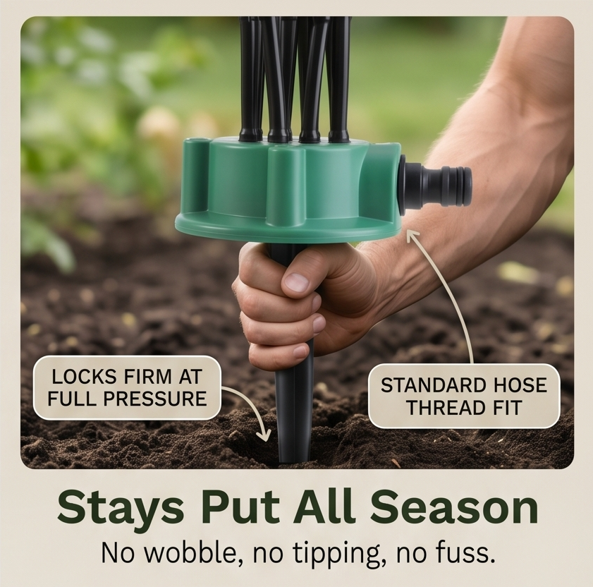 Aquava™ – 360° Multi Arm Garden Sprinkler