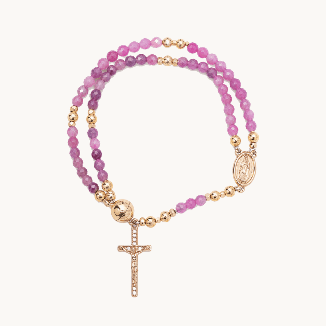 Aveluna™ — Handmade Rosary Bracelet