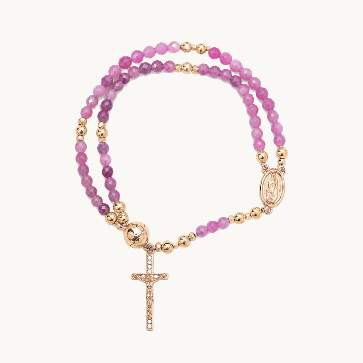 Aveluna™ — Handmade Rosary Bracelet