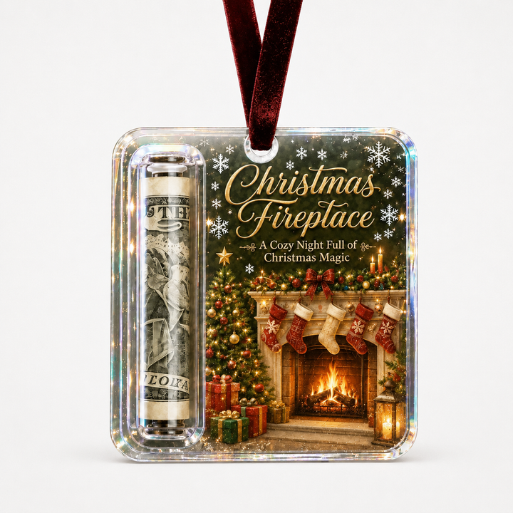 Giftwell – Clear Cash Reveal Christmas Ornament
