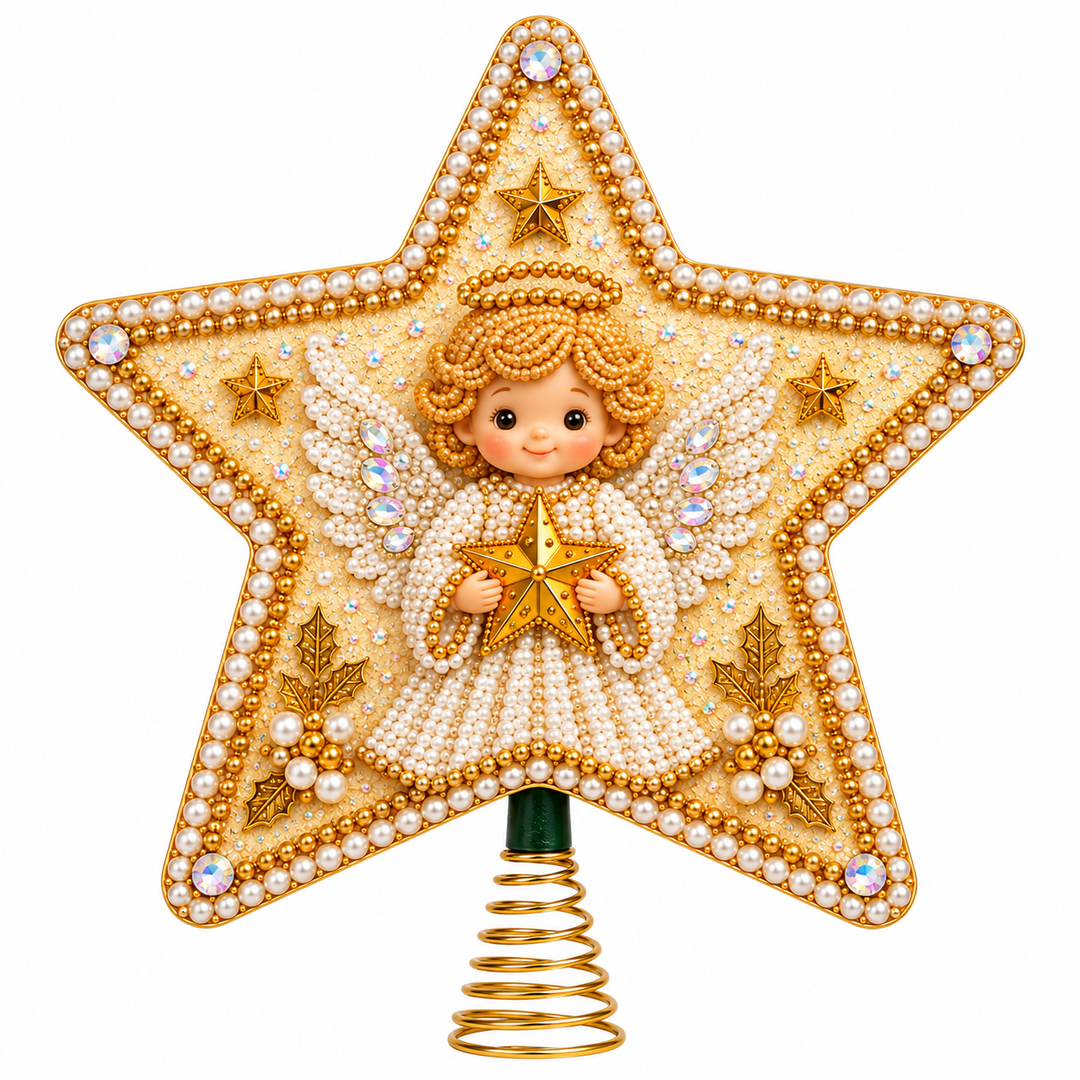 Starryloom – Santa Diamond Painting Christmas Tree Topper