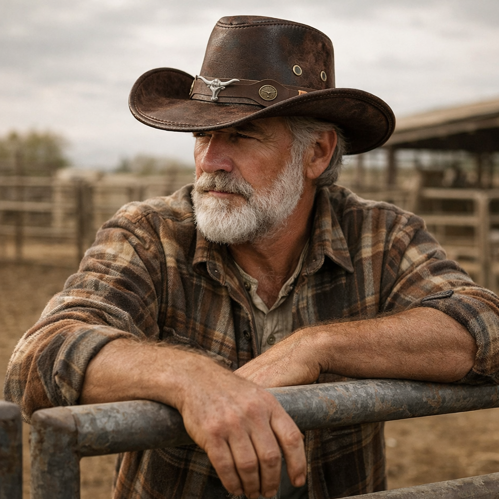 Hollowridge™ – Longhorn Concho Cowboy Hat