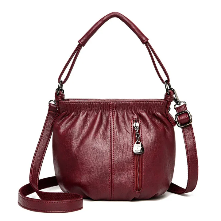 Velina™ Soft Pleated Crossbody Bag