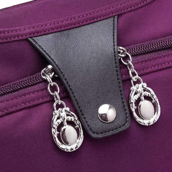 Carryella™ – Multi-Pocket Shoulder Bag with Anti-Theft Design