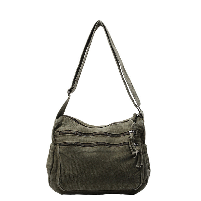 Carvia™ Washed Canvas Everyday Hobo Bag