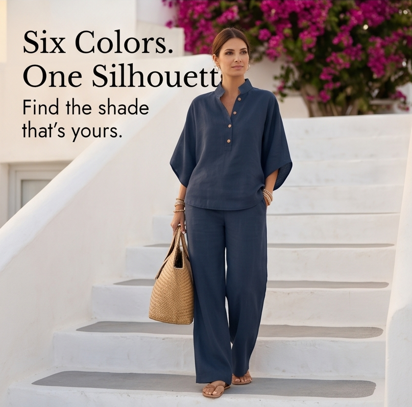 Marelle™ Breezy Linen Two-Piece Set for Warm Days