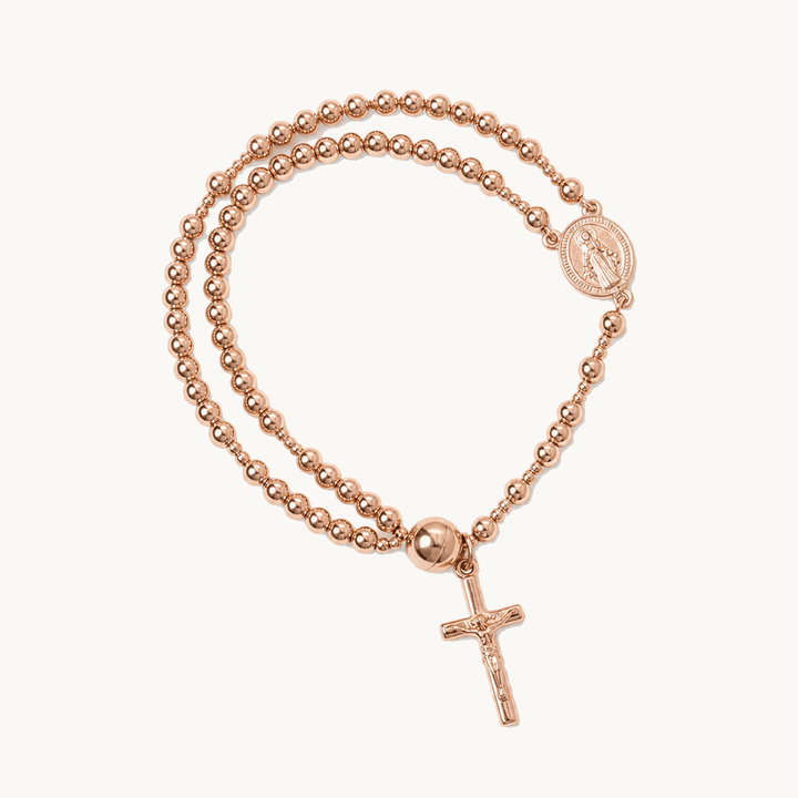 Belluna™ – Double Wrap Rosary Bracelet