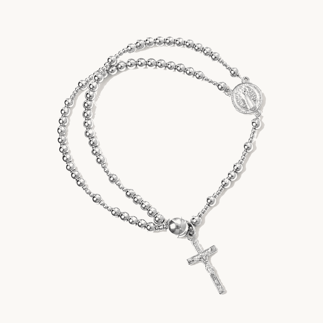 Belluna™ – Double Wrap Rosary Bracelet