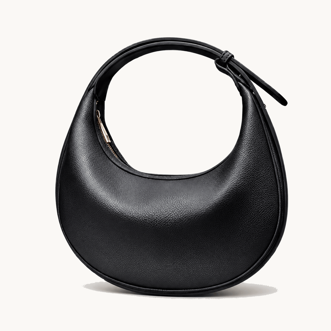 Lunaire™ Sculpted Crescent Shoulder Bag