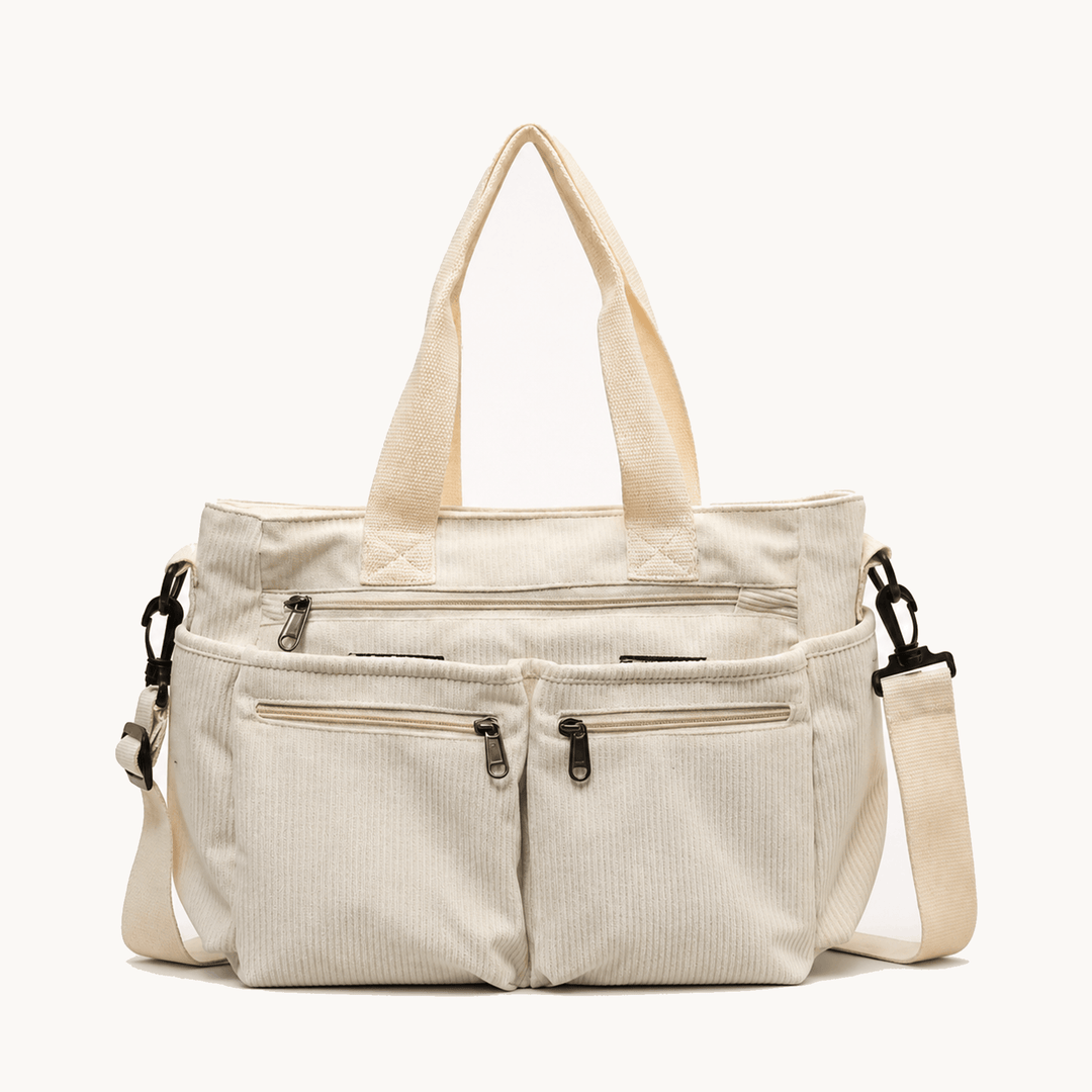 Cordova™ Multi Pocket Corduroy Shoulder Bag