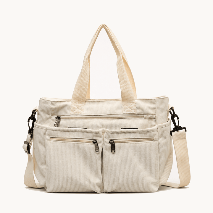 Cordova™ Multi Pocket Corduroy Shoulder Bag