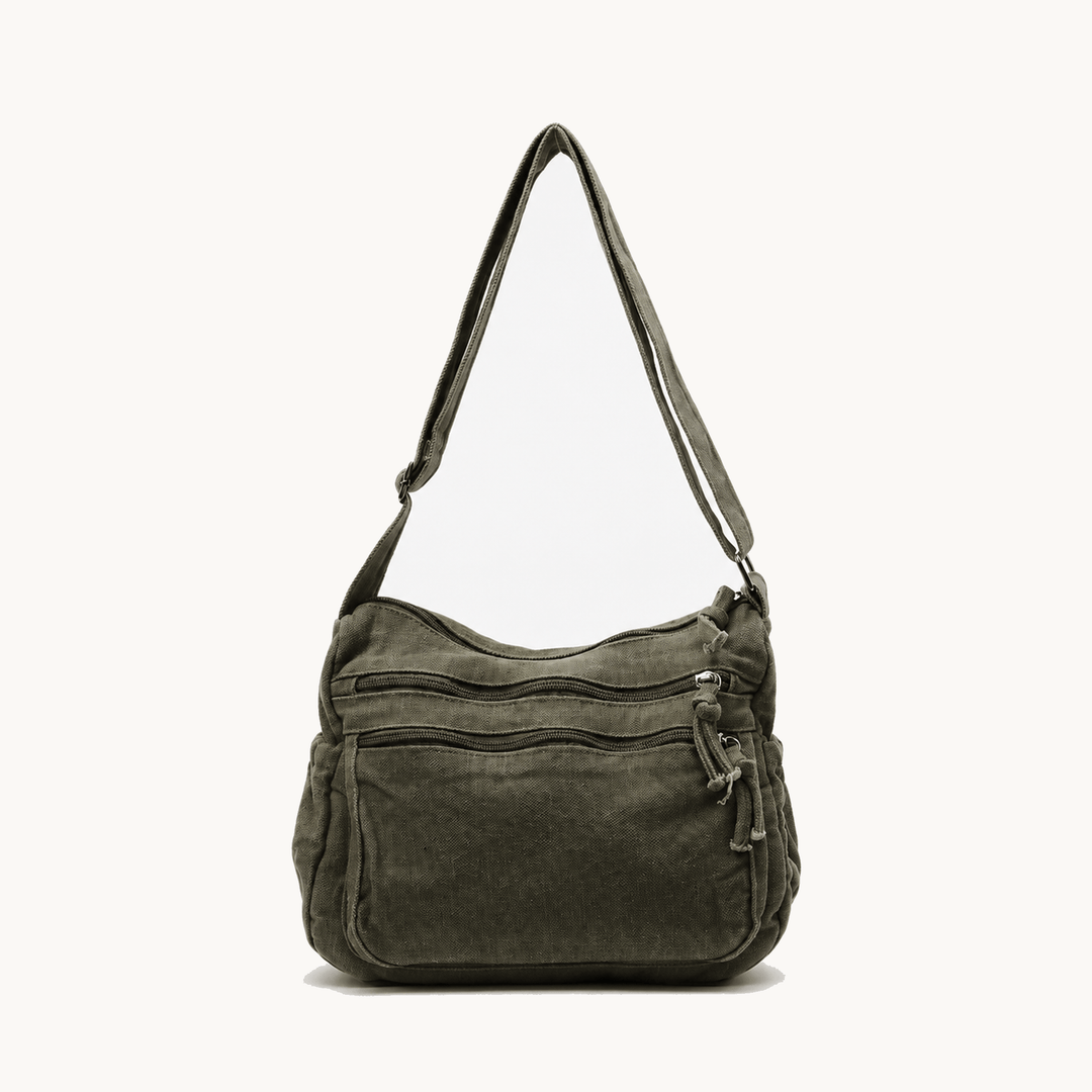 Carvia™ Washed Canvas Everyday Hobo Bag