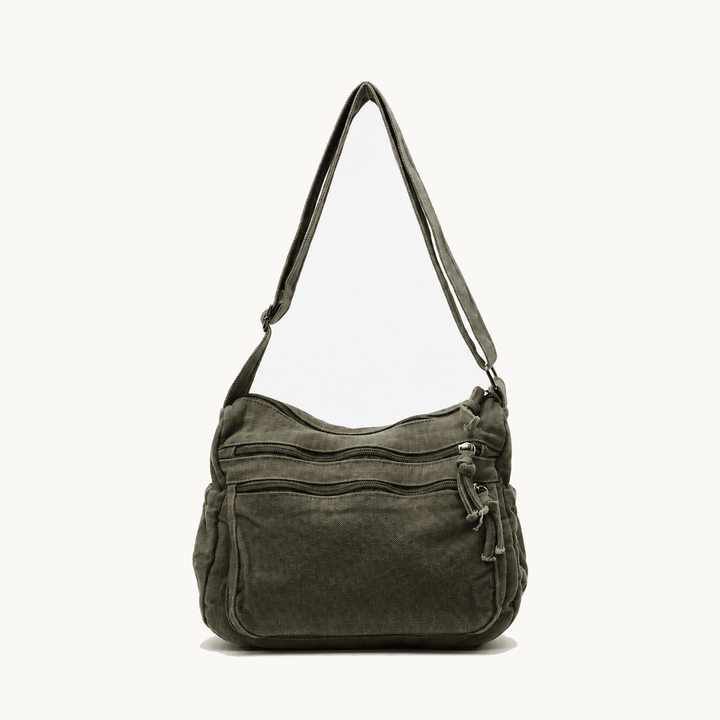 Carvia™ Washed Canvas Everyday Hobo Bag