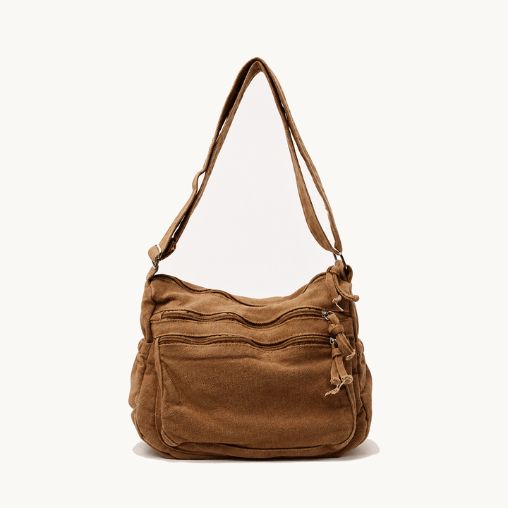 Carvia™ Washed Canvas Everyday Hobo Bag