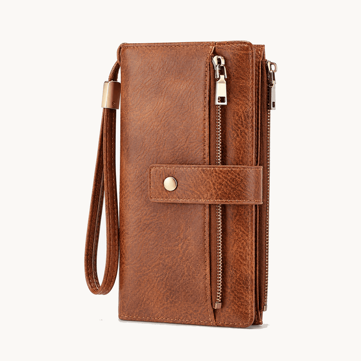 Tessara™ – Vintage RFID Trifold Wallet
