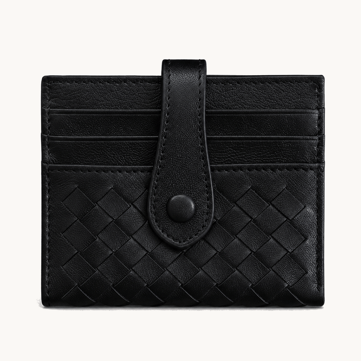 Tessara™ – Woven Lambskin Card Wallet