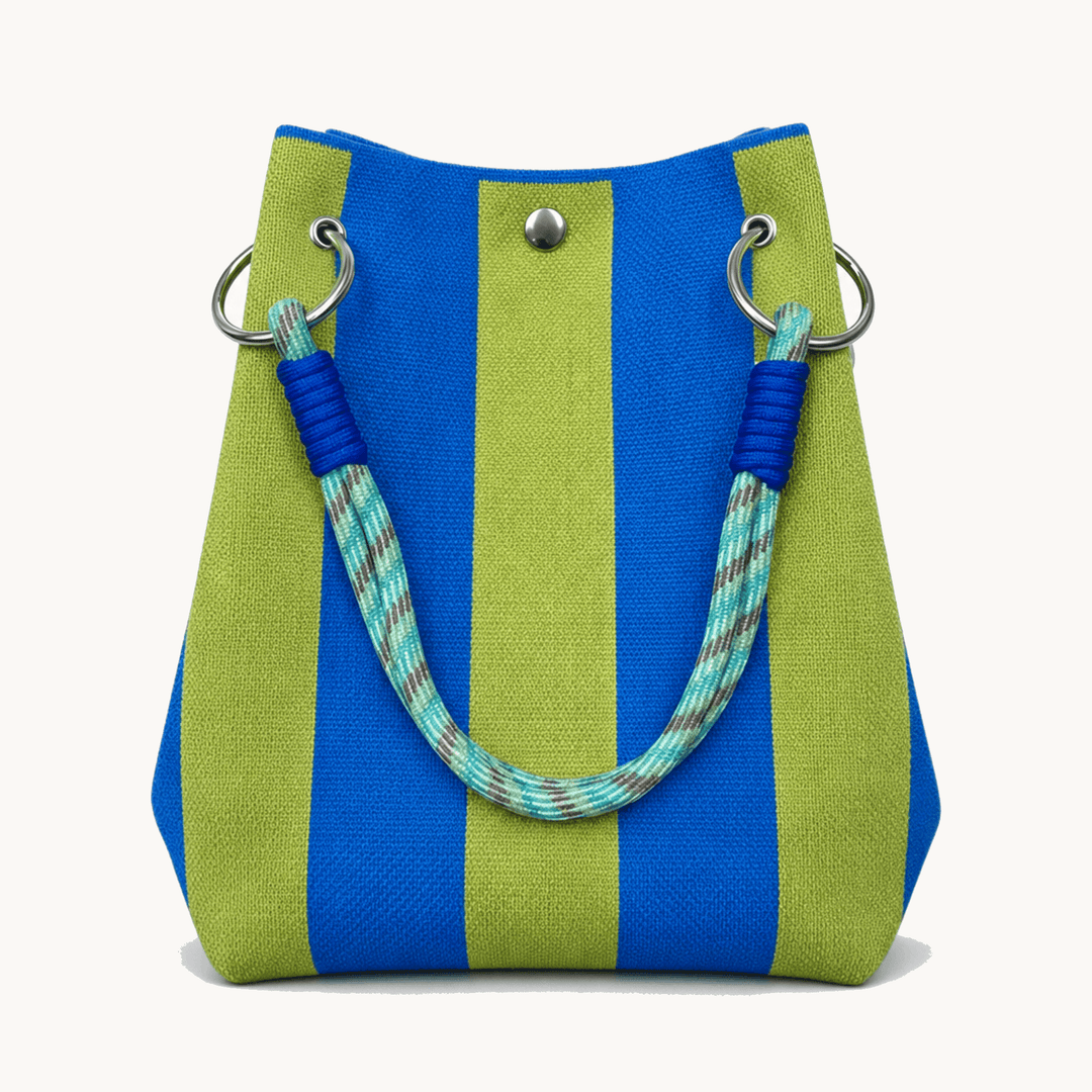 Sundara™ – Striped Knit Bucket Bag for Everyday Style