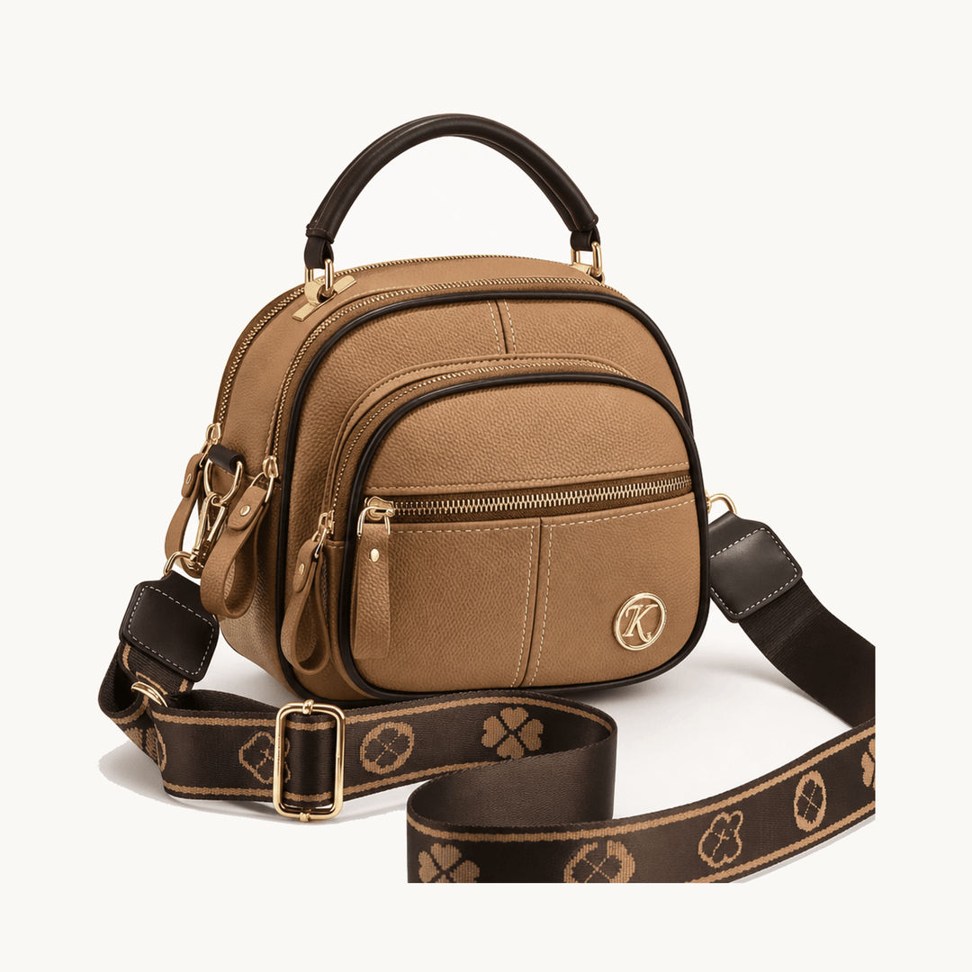 Velora™ – Multi-Compartment Crossbody Bag