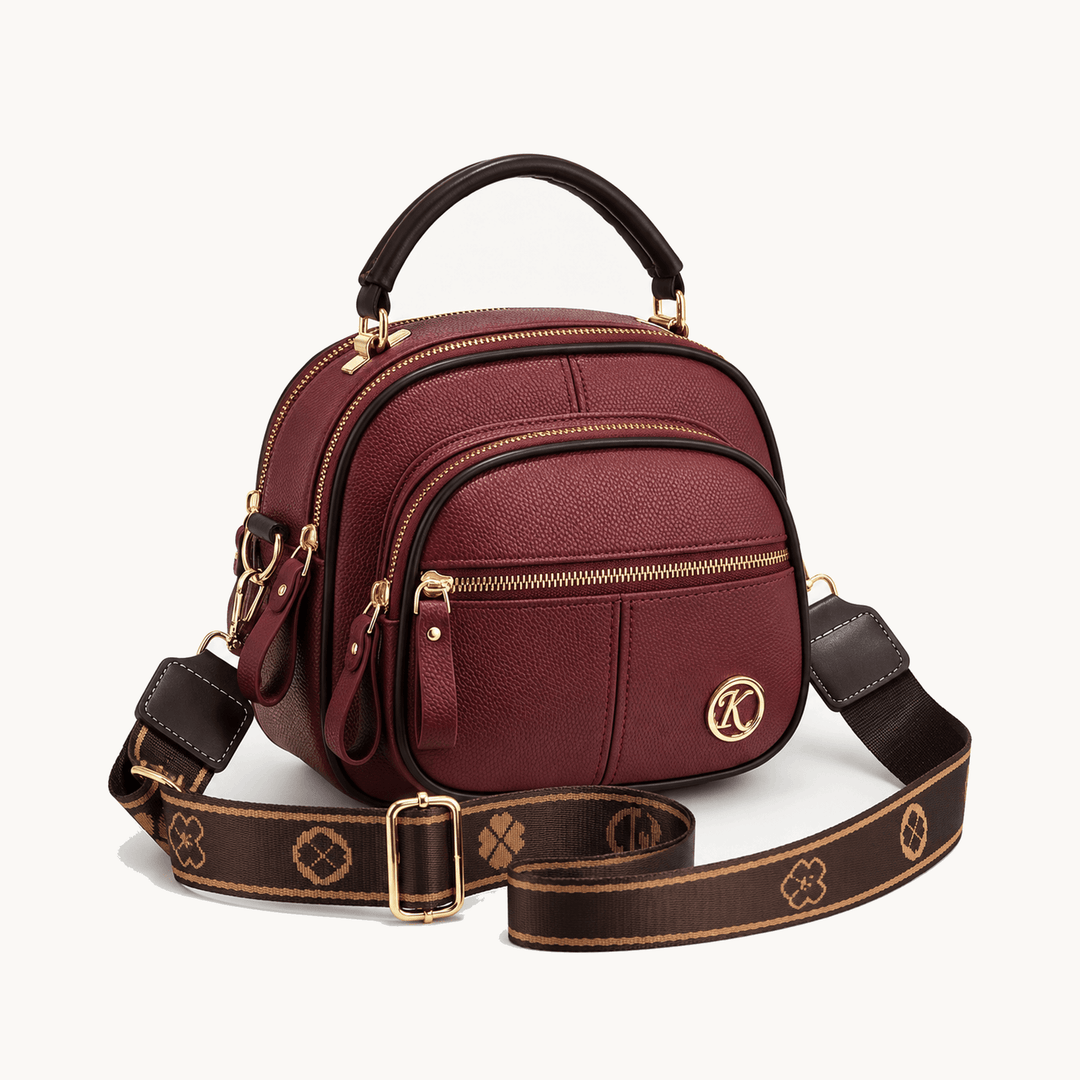 Velora™ – Multi-Compartment Crossbody Bag