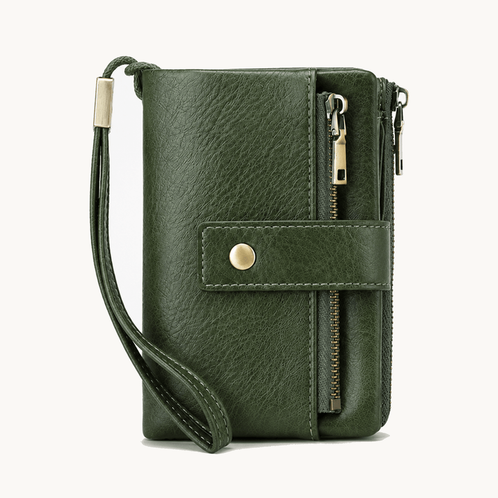Veluna™ Long Wallet with Phone Pocket and Wrist Strap
