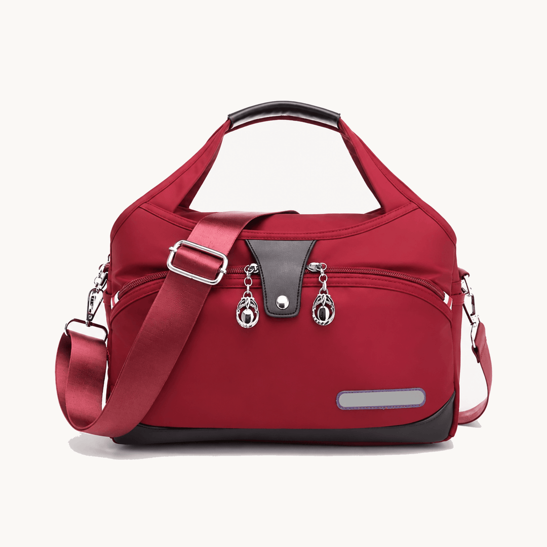 Carryella™ – Multi-Pocket Shoulder Bag with Anti-Theft Design