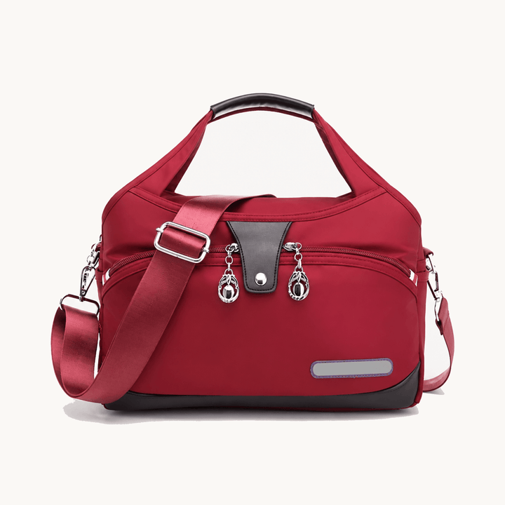 Carryella™ – Multi-Pocket Shoulder Bag with Anti-Theft Design