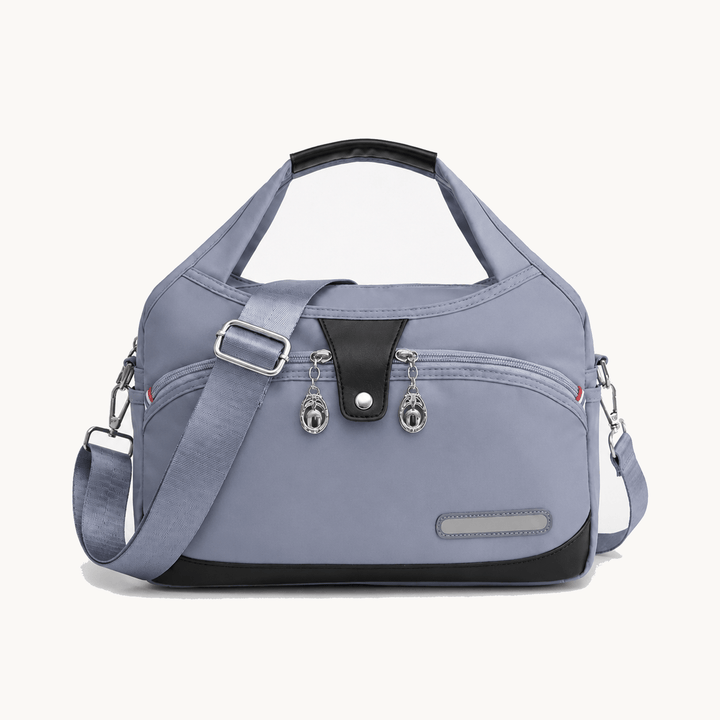 Carryella™ – Multi-Pocket Shoulder Bag with Anti-Theft Design