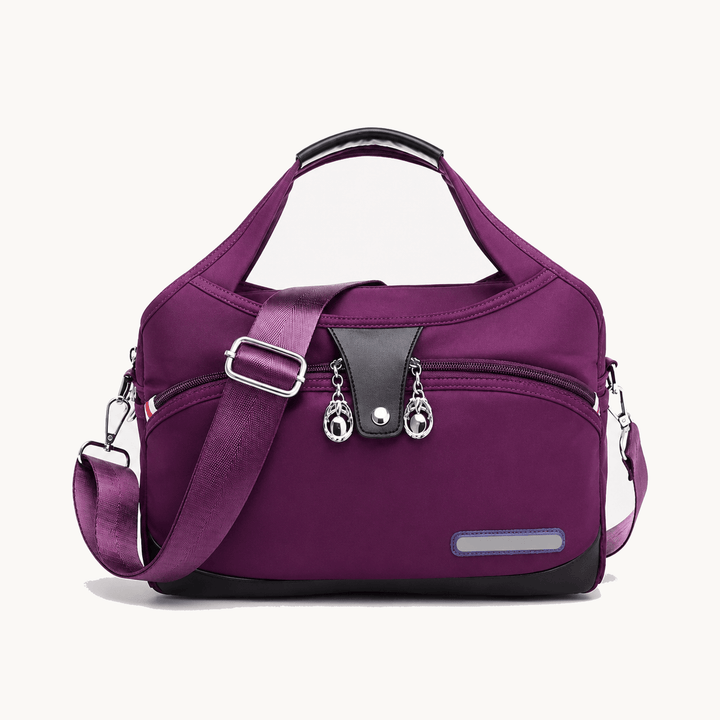 Carryella™ – Multi-Pocket Shoulder Bag with Anti-Theft Design