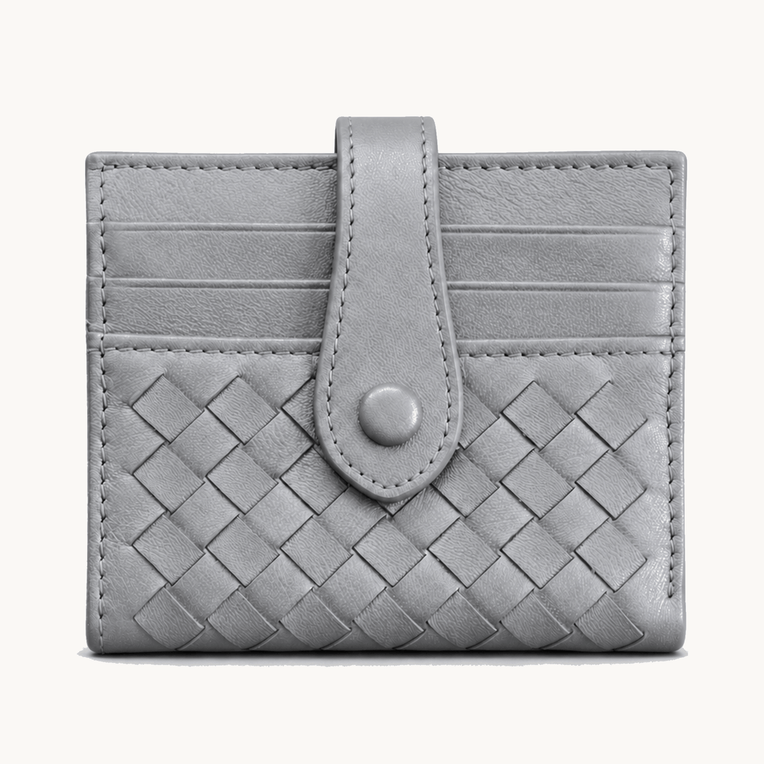 Tessara™ – Woven Lambskin Card Wallet
