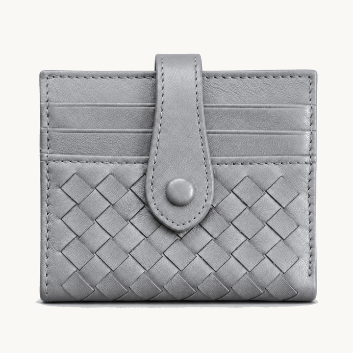 Tessara™ – Woven Lambskin Card Wallet