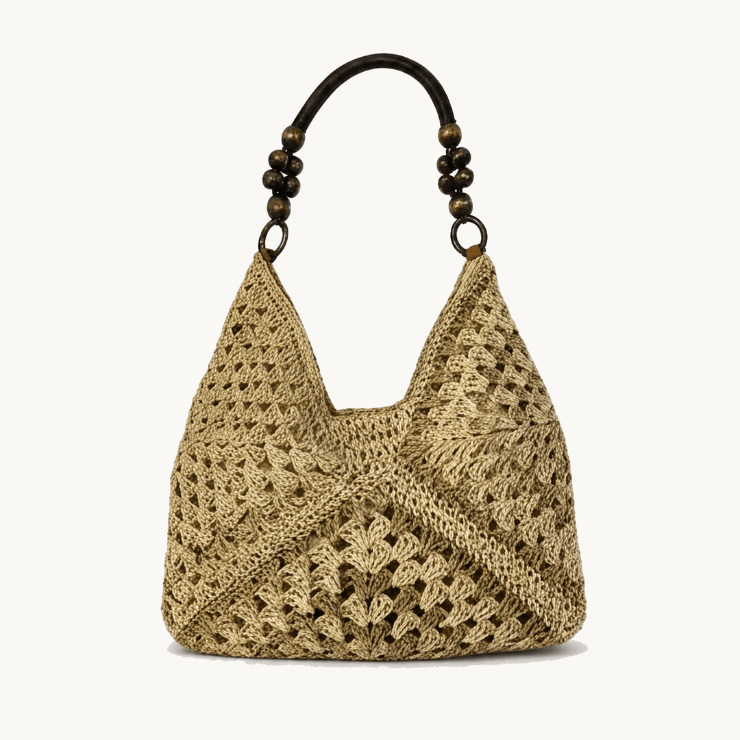 Solèra™ – Crochet Summer Tote with Hidden Lining
