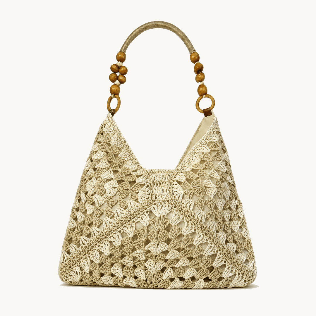 Solèra™ – Crochet Summer Tote with Hidden Lining