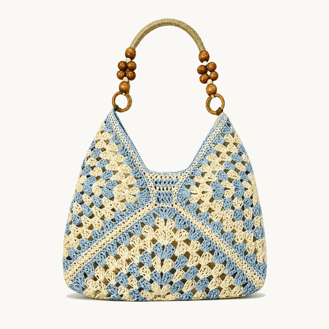 Solèra™ – Crochet Summer Tote with Hidden Lining