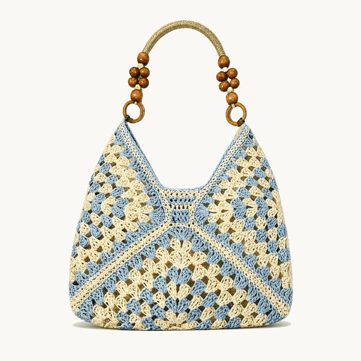 Solèra™ – Crochet Summer Tote with Hidden Lining
